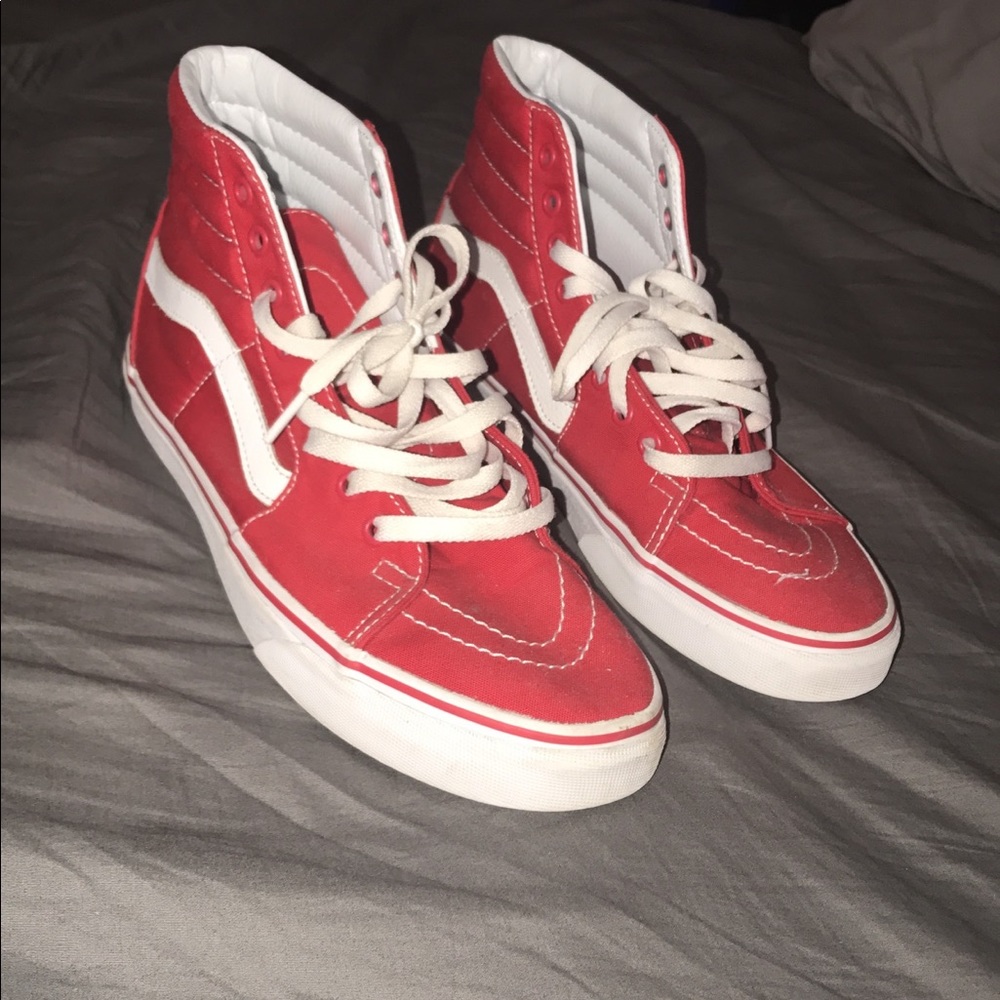 Men's Hightop Red Vans
